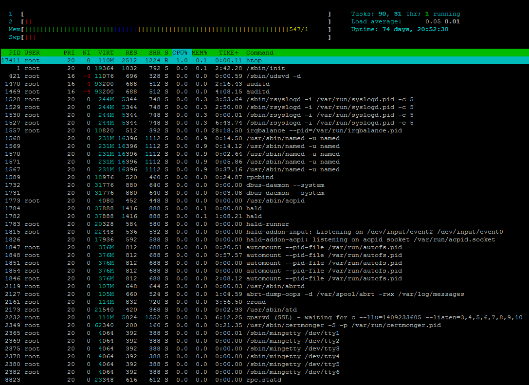 HTOP Kurulumu